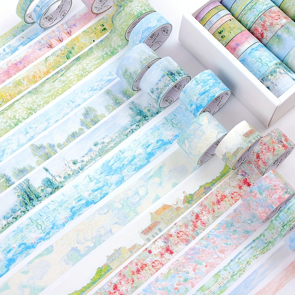 School Supplies - 20 Rolls Vintage Garden Washi Tape