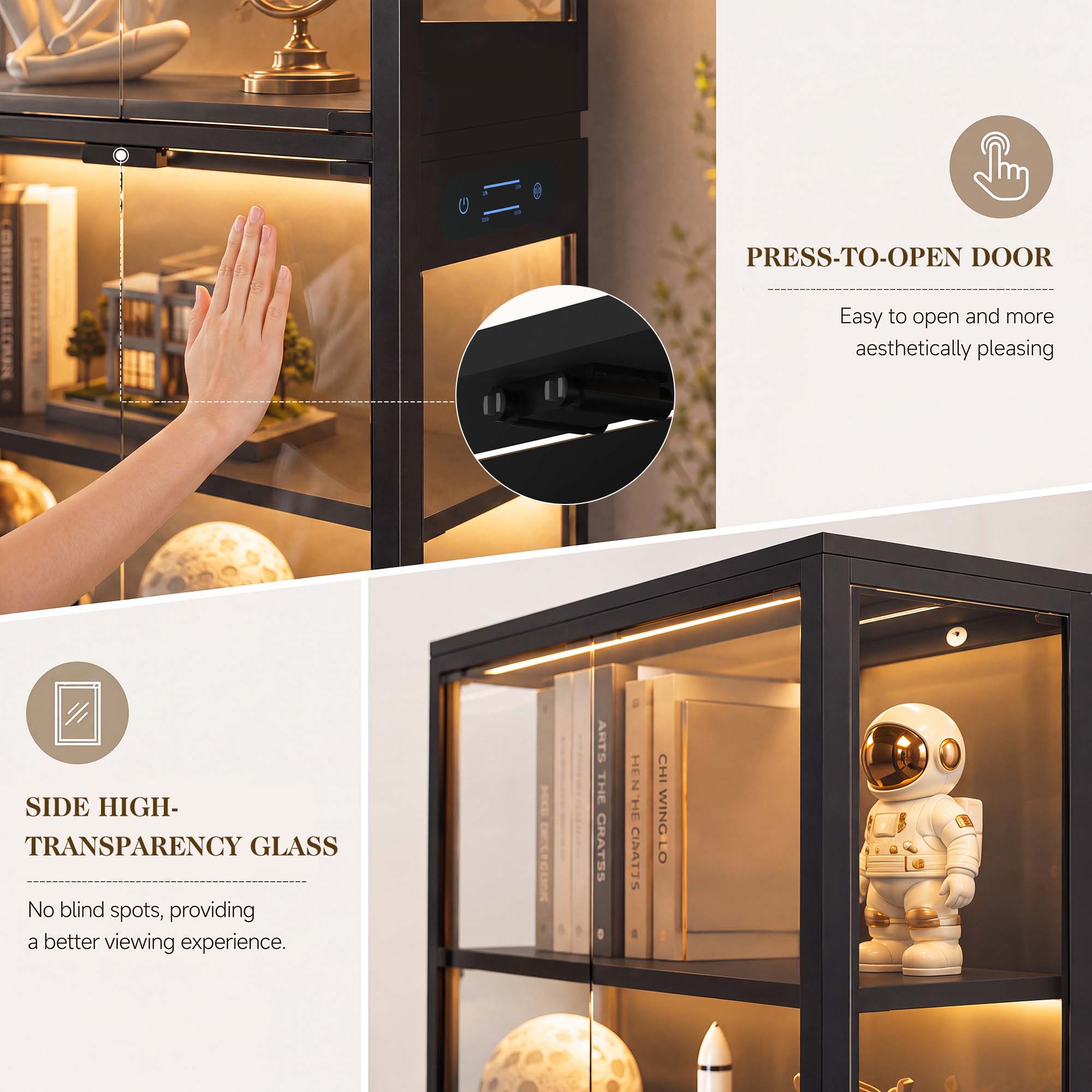 TCGBKAF 5‑Tier Display Cabinet - Office Furniture 评论和价格
