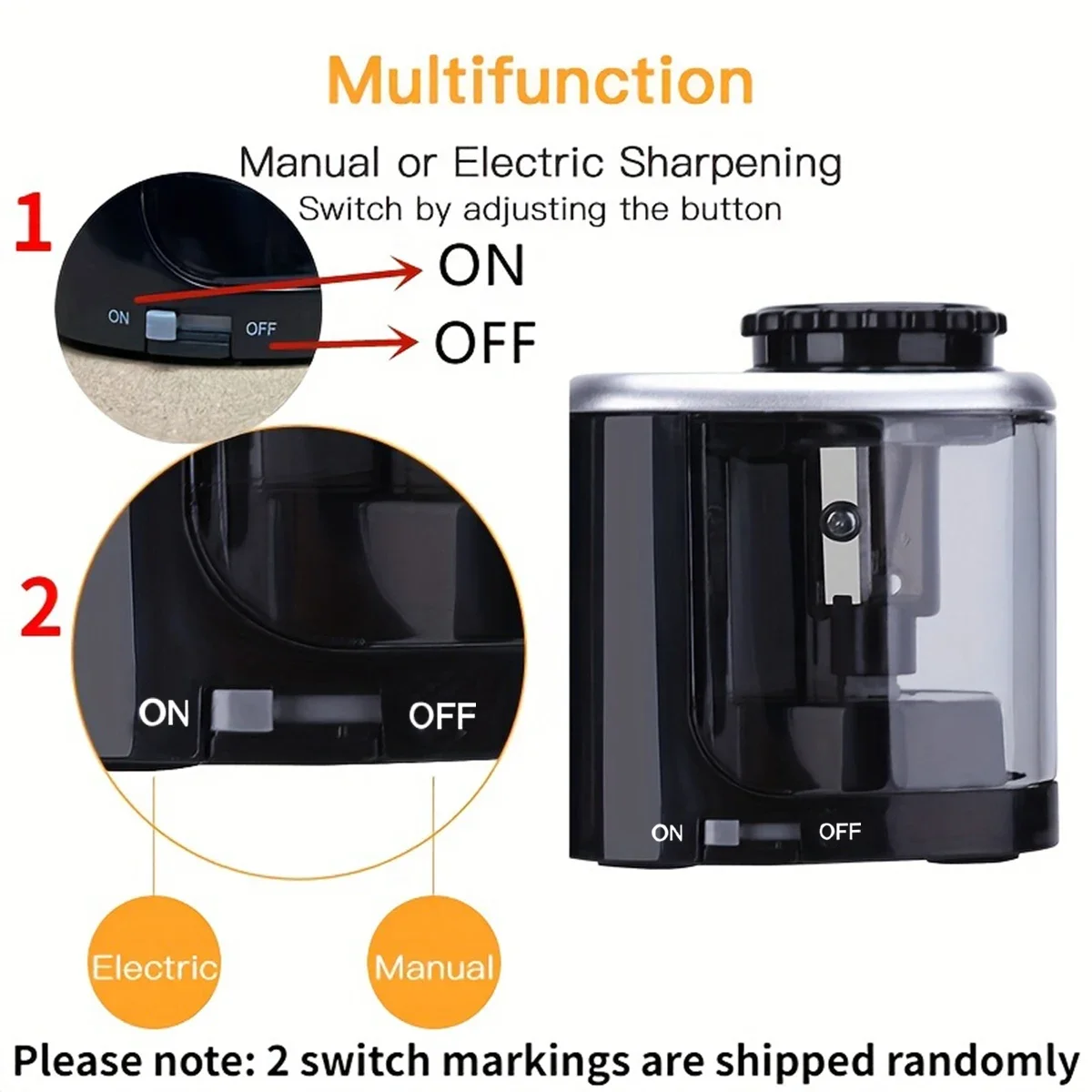 Desktop Electric Sharpener Ass - Electric Pencil Sharpener Usb 评论和价格