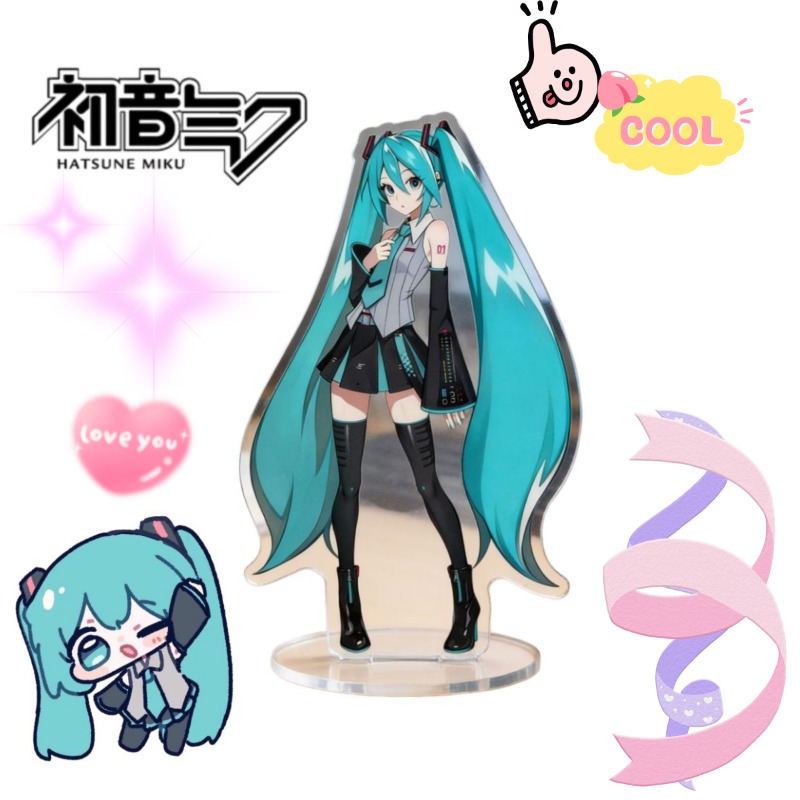 Hatsune Miku 10cm Acrylic Stan - Desk Accessories 评论和价格