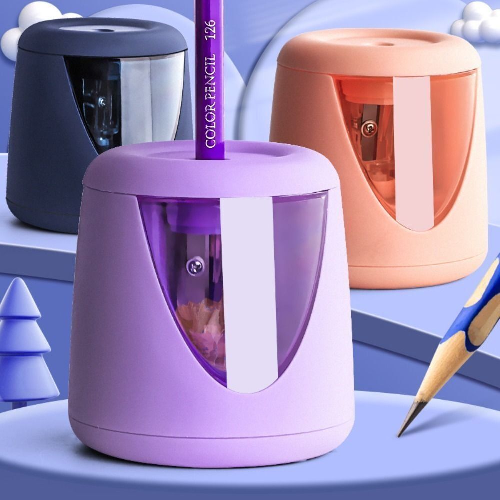 with Decorative Sticker Batter - Electric Pencil Sharpener Usb 评论和价格