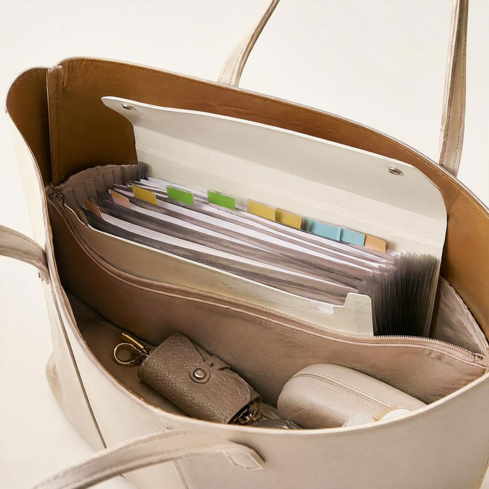 Expandable File Folder Expandi - Expandable Accordion File Folder 13 Pockets 评论和价格