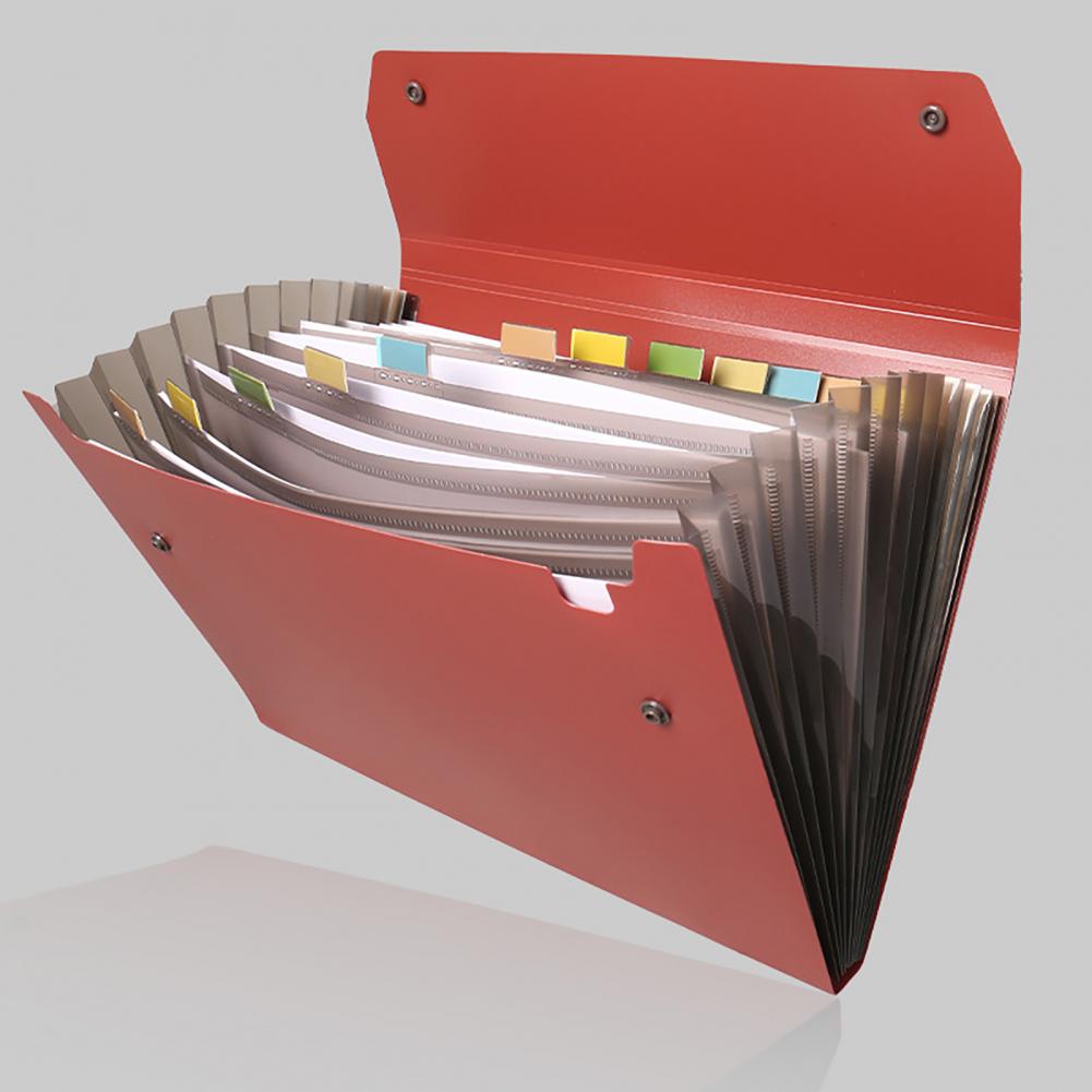 Expandable File Folder Expandi - Expandable Accordion File Folder 13 Pockets 评论和价格