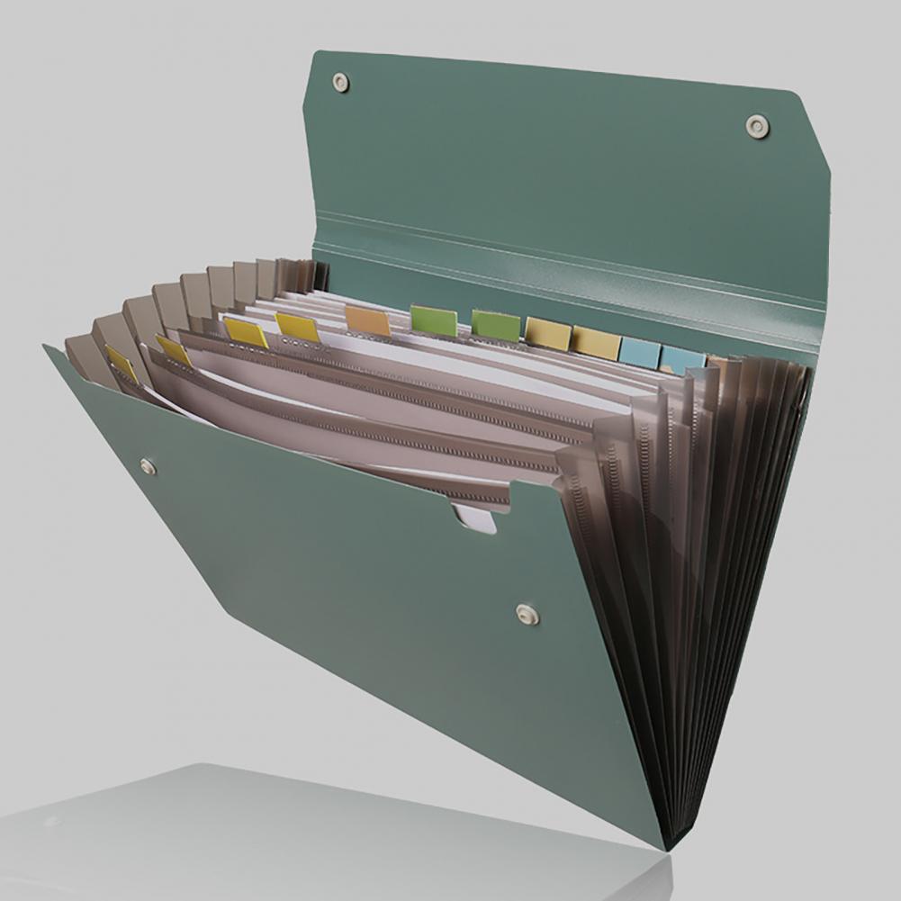 Expandable File Folder Expandi - Expandable Accordion File Folder 13 Pockets 评论和价格