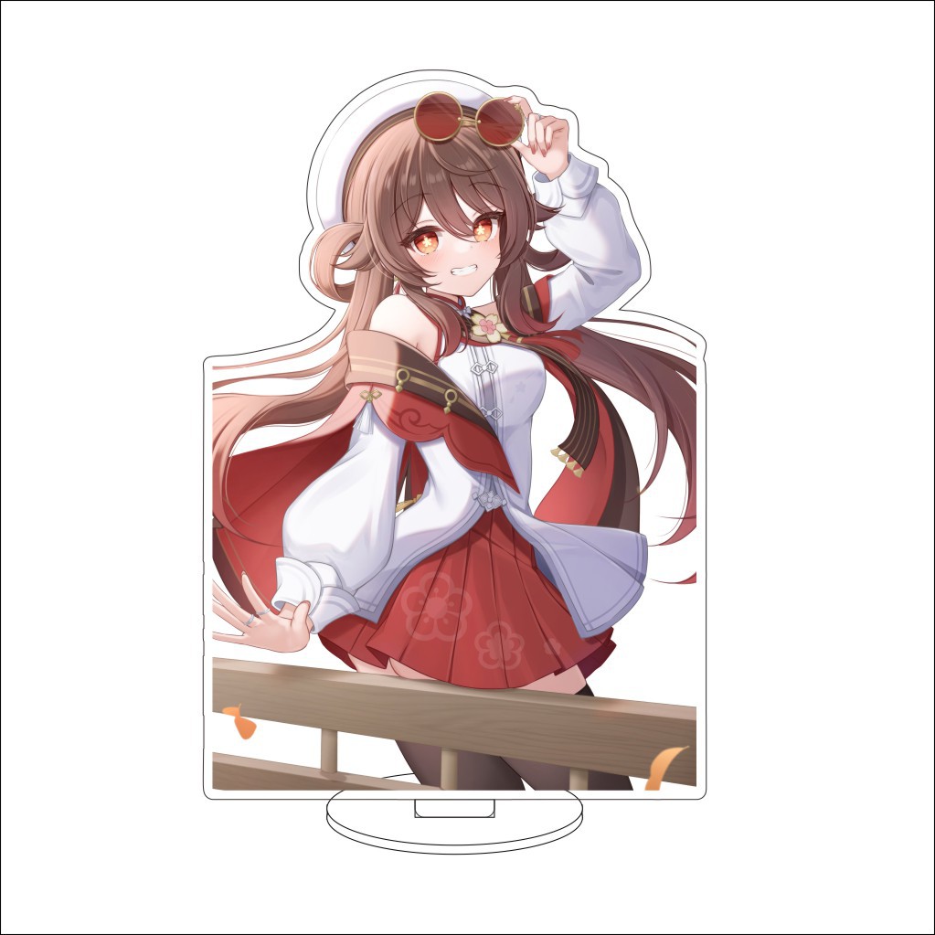 16CM Anime Genshin Impact ‌Hu  - Desk Accessories 评论和价格