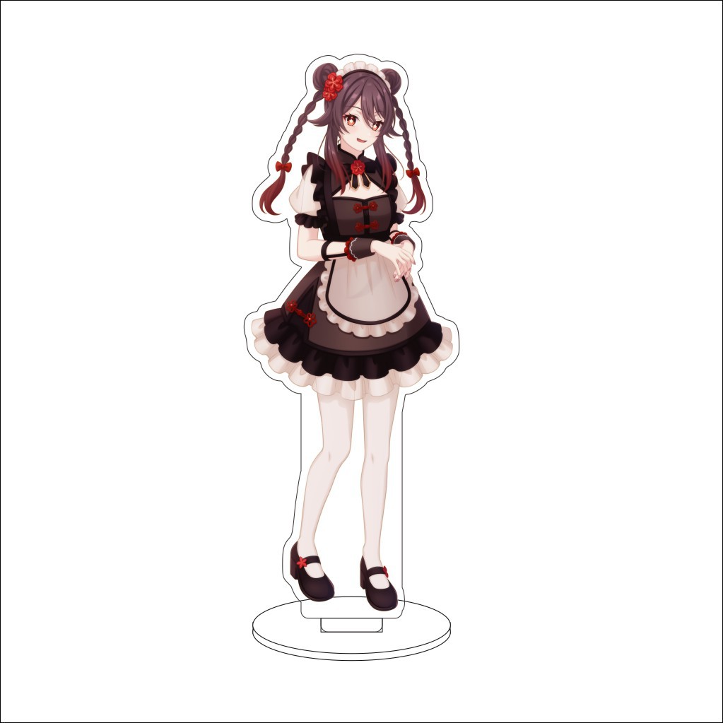 16CM Anime Genshin Impact ‌Hu  - Desk Accessories 评论和价格