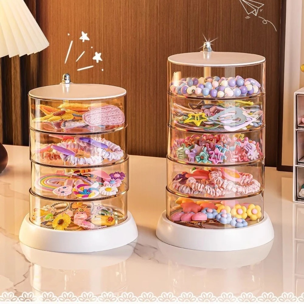 360 Rotating Clear Hair Access - Desk Accessories 评论和价格