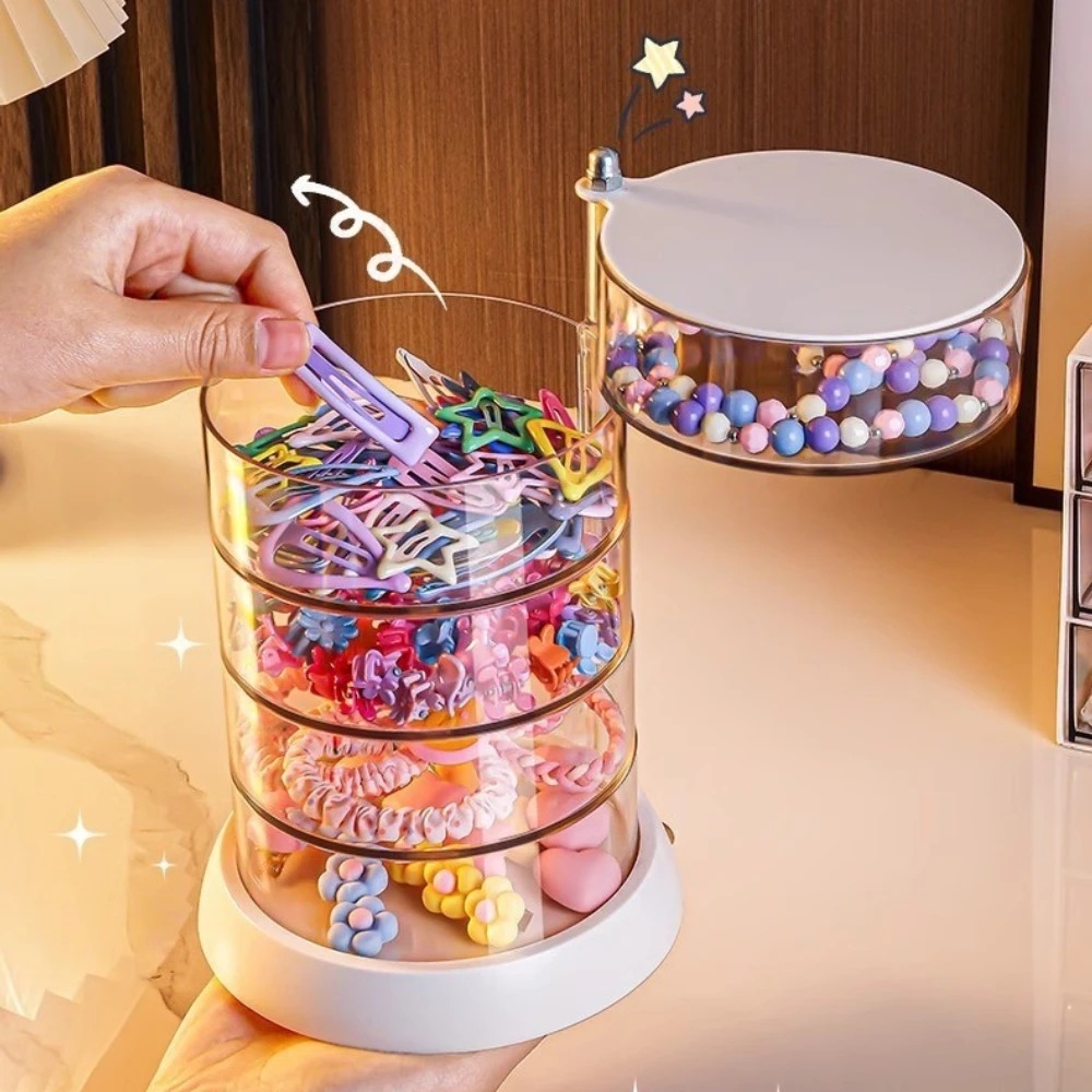 360 Rotating Clear Hair Access - Desk Accessories 评论和价格