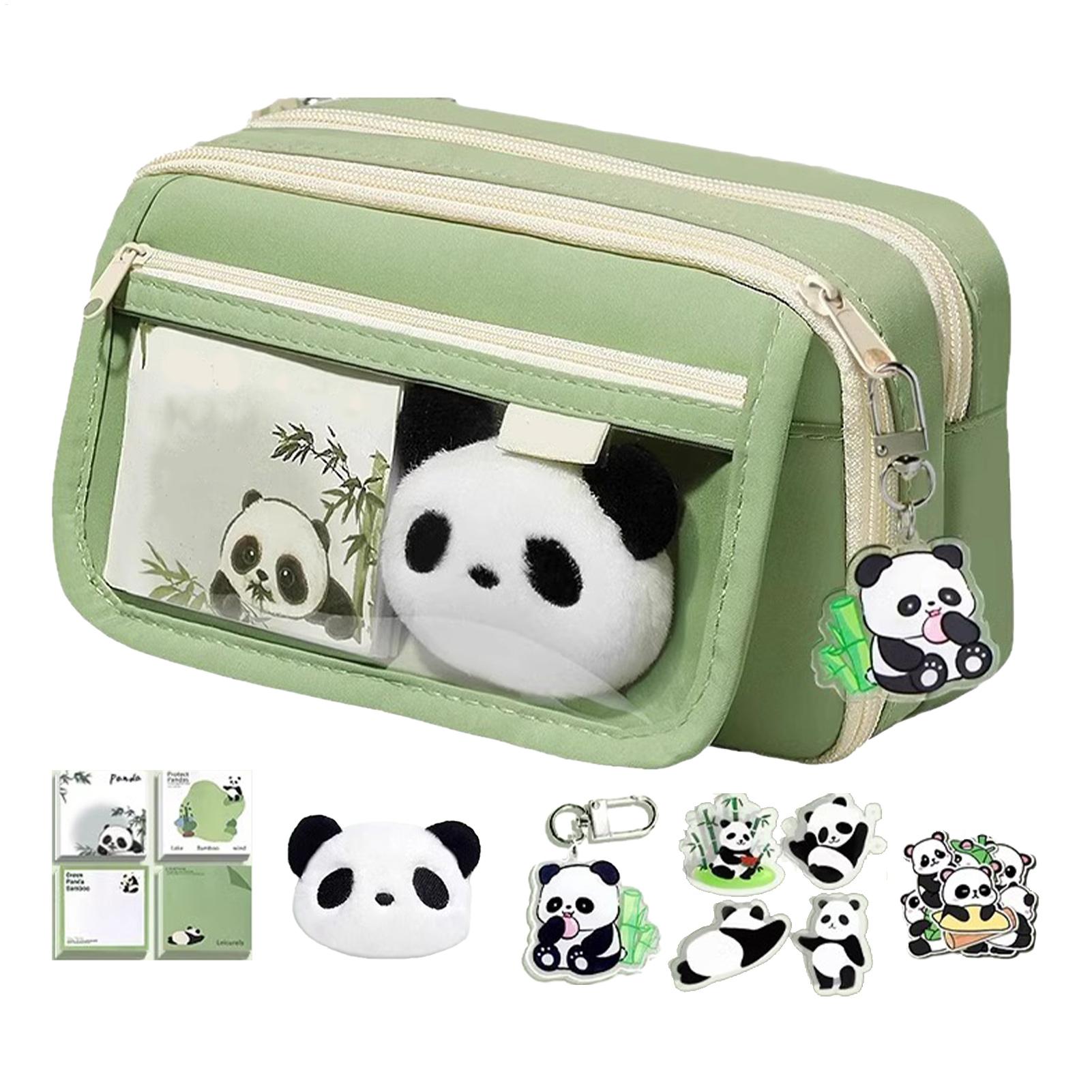 Aesthetic Pencil Case Panda Pe - Aesthetic Large Pencil Case Pouch 评论和价格