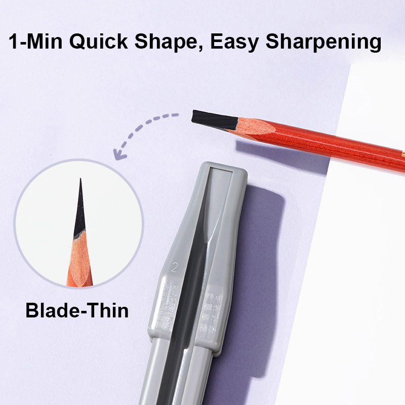 Wooden Eyebrow Pencil Sharpene - Stationery 评论和价格