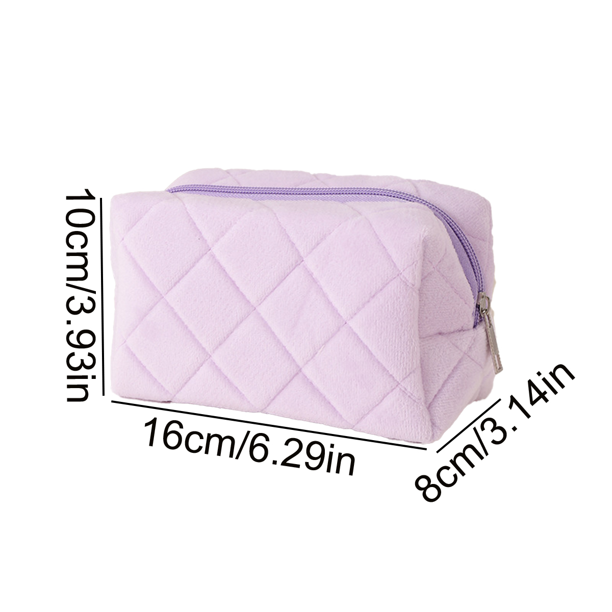 1 Piece Macaron Puffy Pencil C - Aesthetic Large Pencil Case Pouch 评论和价格