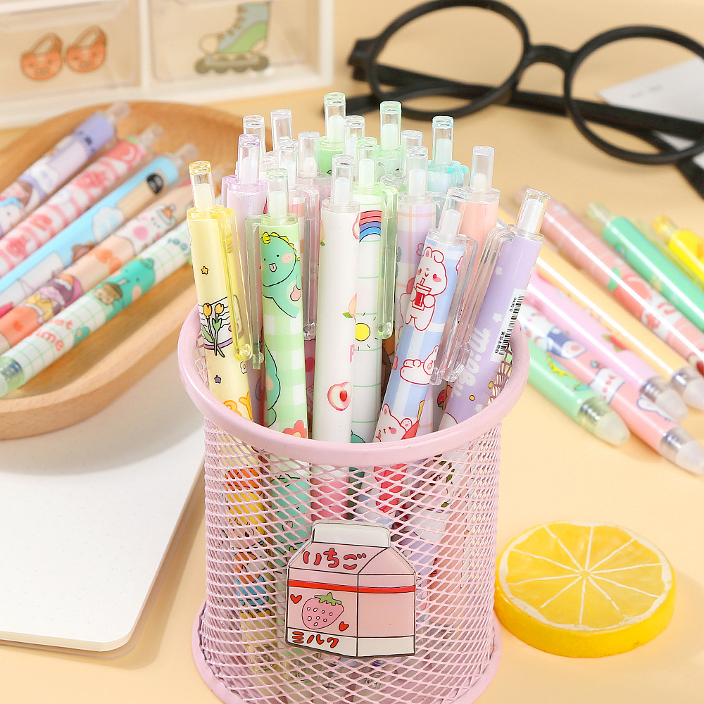 20Pcs/Lot Cute Kawaii Erasable - Retractable Eraser Pen Click 评论和价格