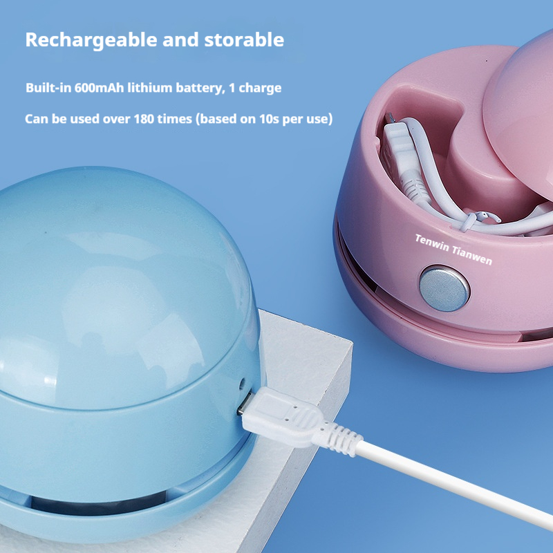 Tenwin Mini Handheld Desktop V - Mini Desktop Vacuum Cleaner For Eraser Dust 评论和价格