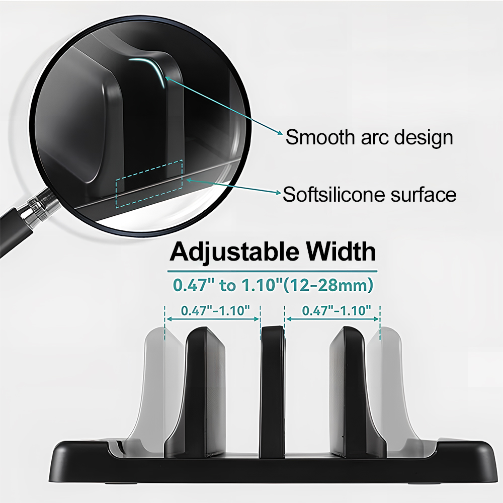 Office ABS  Laptop Stand Verti - Desk Accessories 评论和价格