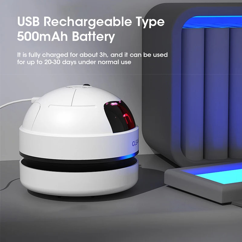 Mini USB Rechargeable Desktop  - Mini Desktop Vacuum Cleaner For Eraser Dust 评论和价格