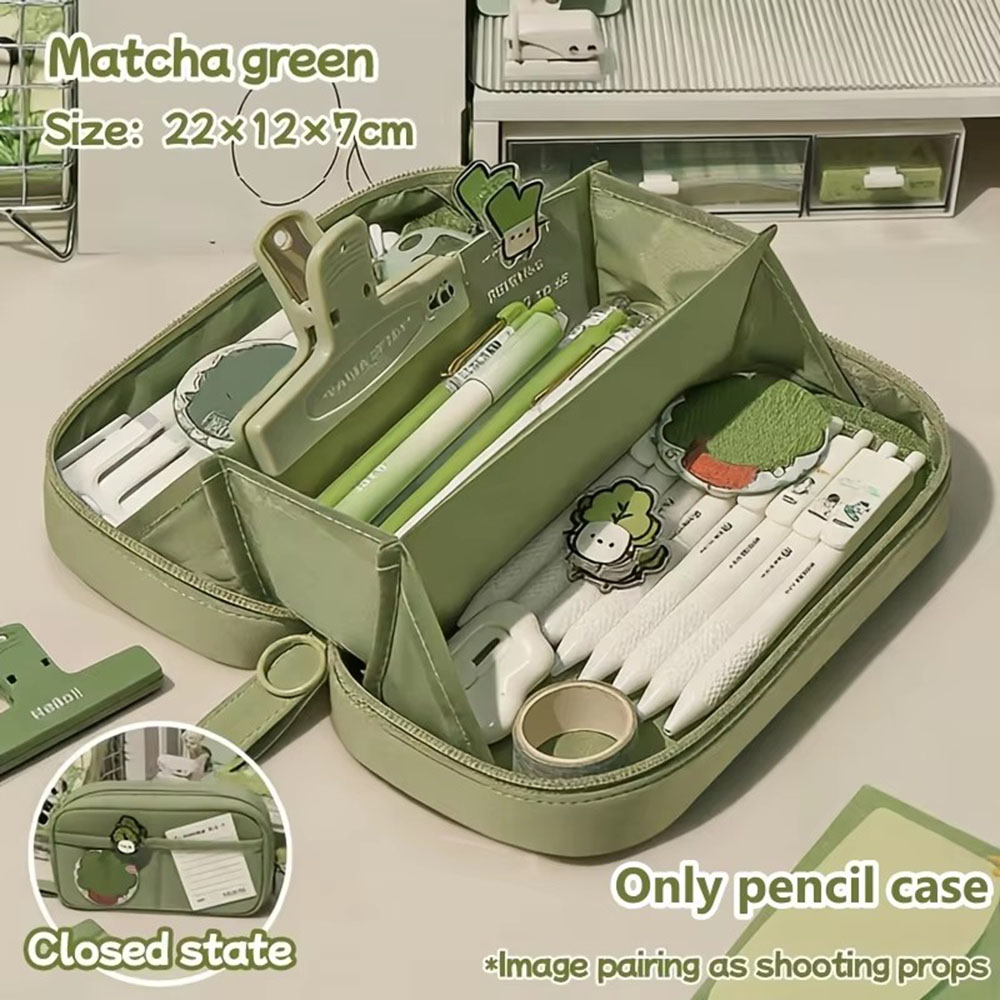 Ins Large Capacity Volcano Pen - Aesthetic Large Pencil Case Pouch 评论和价格