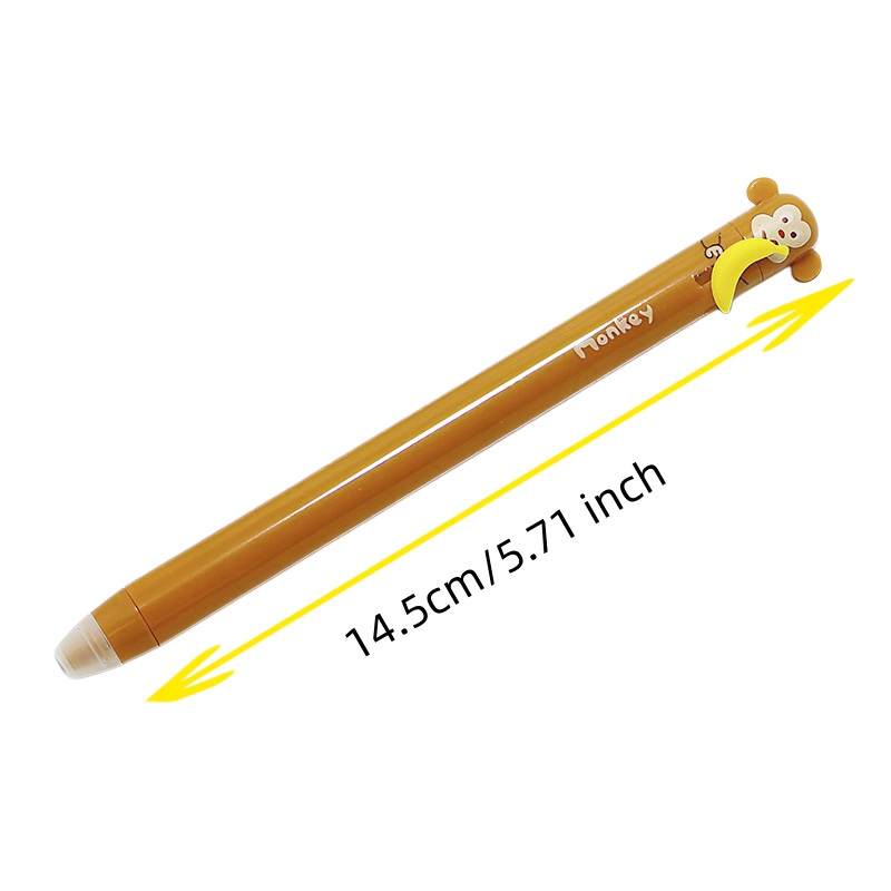 Novelty Animal Topper Erasable - Retractable Eraser Pen Click 评论和价格