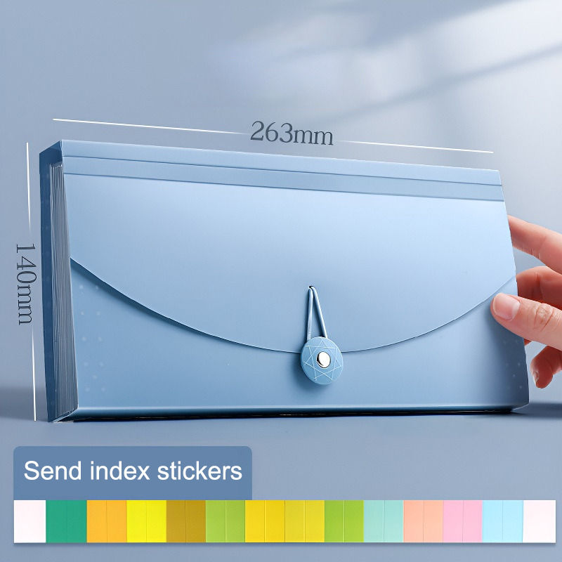 ✰✪13 Pockets Expanding File Fo - Expandable Accordion File Folder 13 Pockets 评论和价格