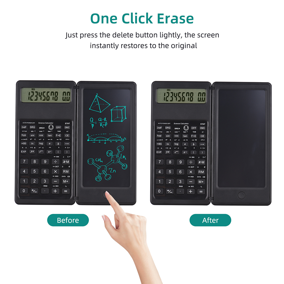 Scientific Calculator With Wri - Scientific Calculator For Secondary School 评论和价格