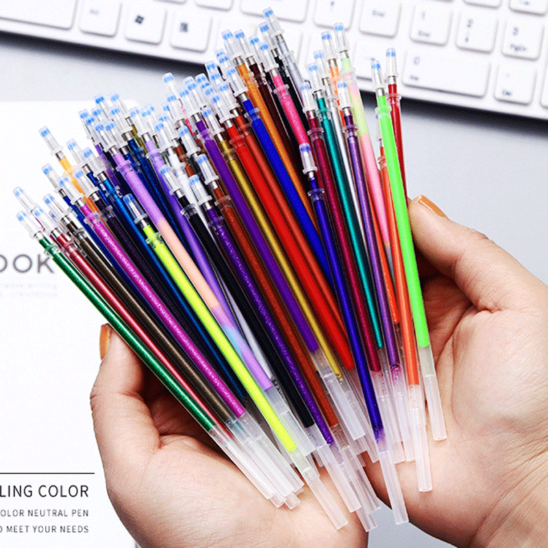Gel Pen Refills Set 12/100 Col - Pastel Highlighter Set Double Ended 评论和价格