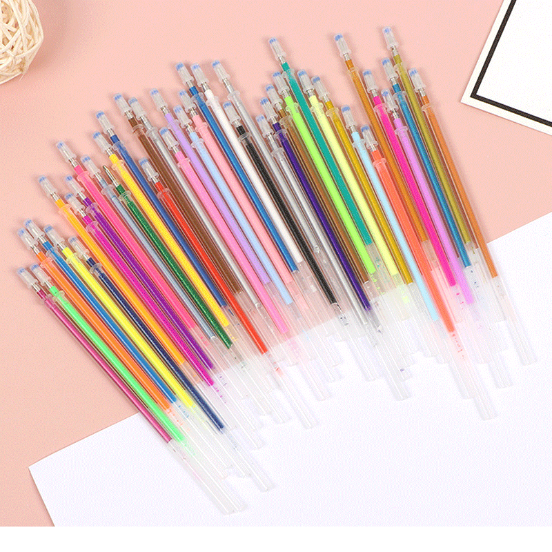 Gel Pen Refills Set 12/100 Col - Pastel Highlighter Set Double Ended 评论和价格