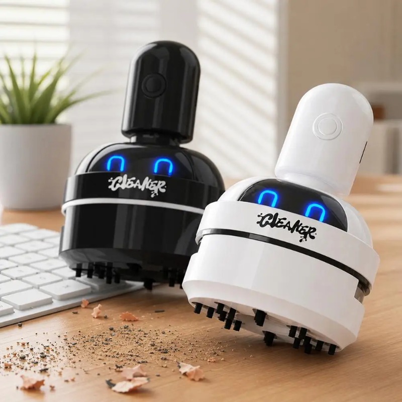 Desktop Cleaner Vacuum Cleaner - Mini Desktop Vacuum Cleaner For Eraser Dust 评论和价格