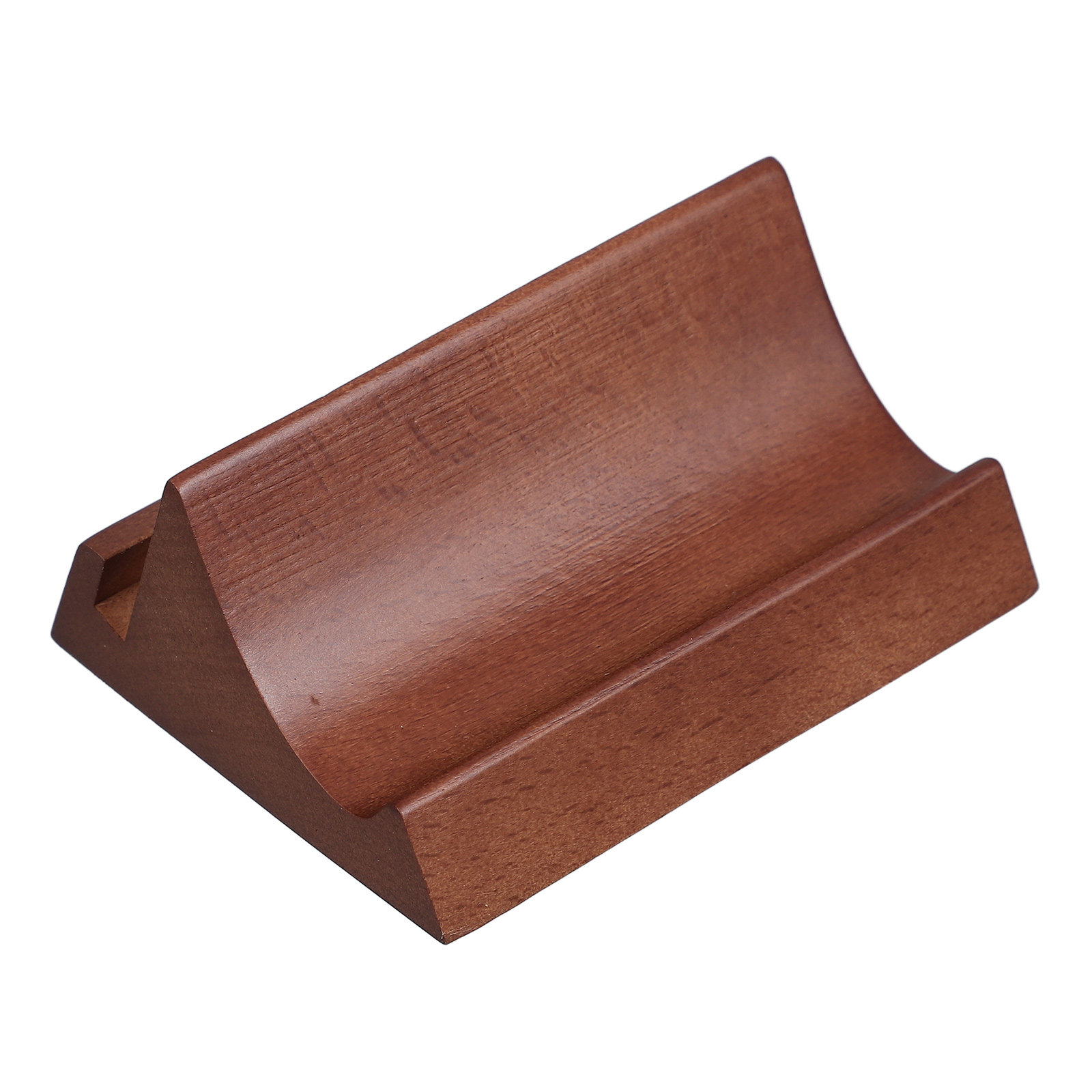 Wooden Dual Slot Phone and Cal - Desk Accessories 评论和价格