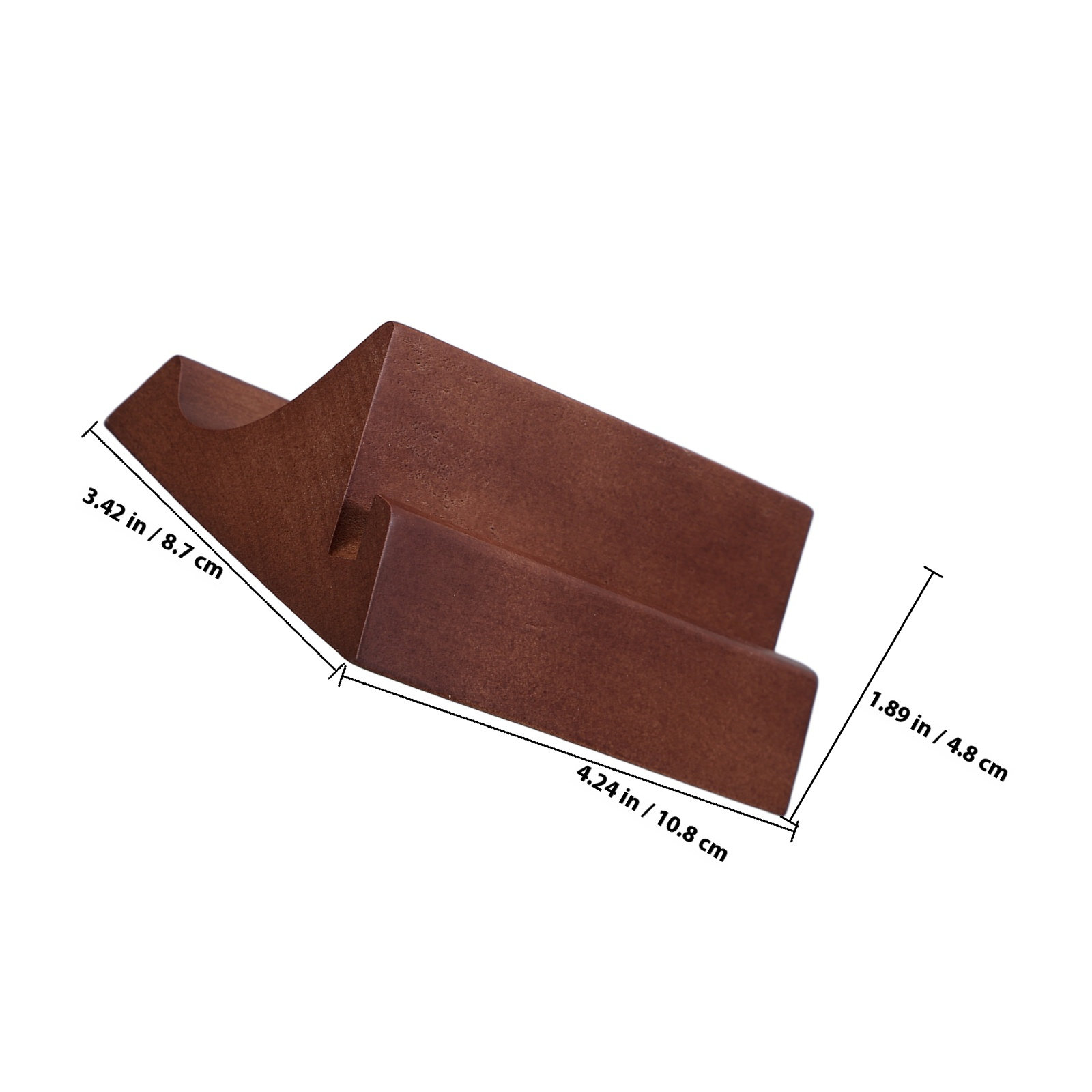 Wooden Dual Slot Phone and Cal - Desk Accessories 评论和价格