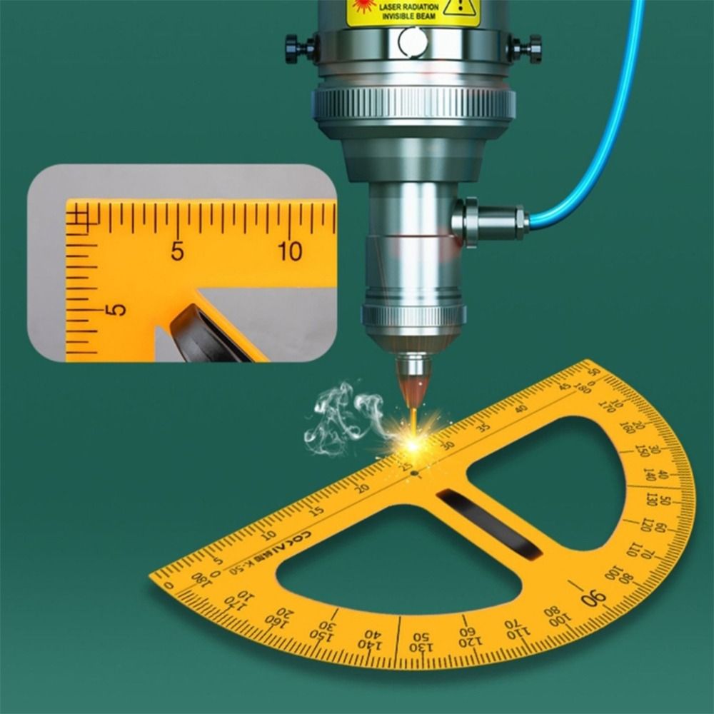Durable Large Triangular Ruler - Math Geometry Set With Compass 评论和价格