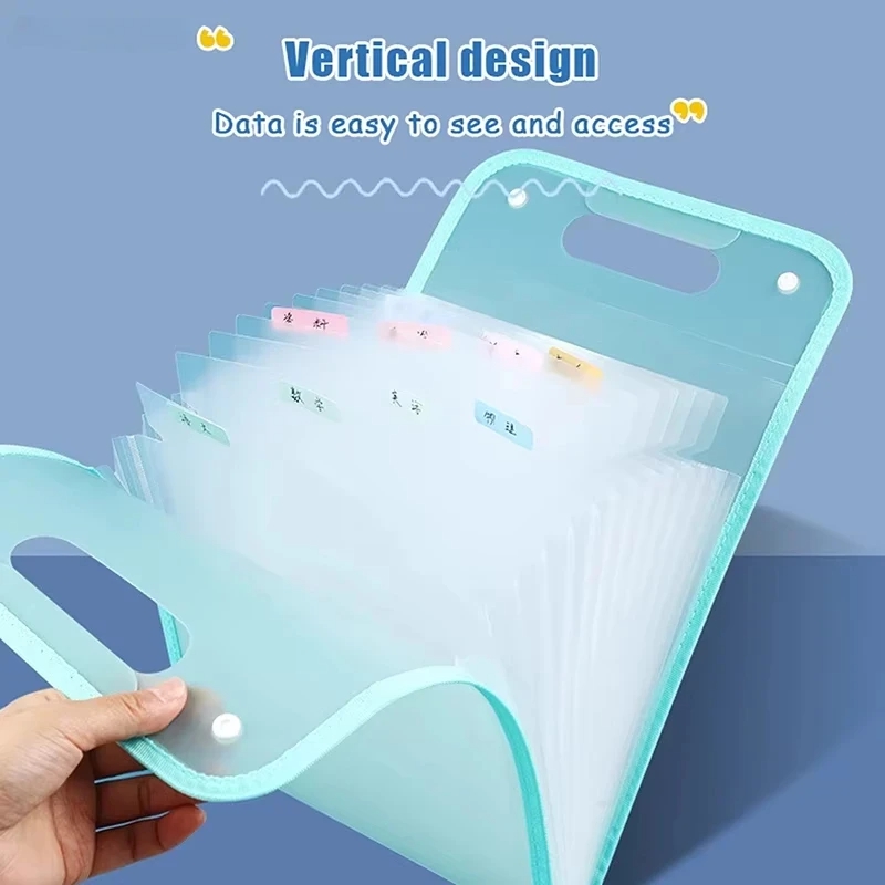 13-Pocket A4 Accordion File Or - Expandable Accordion File Folder 13 Pockets 评论和价格