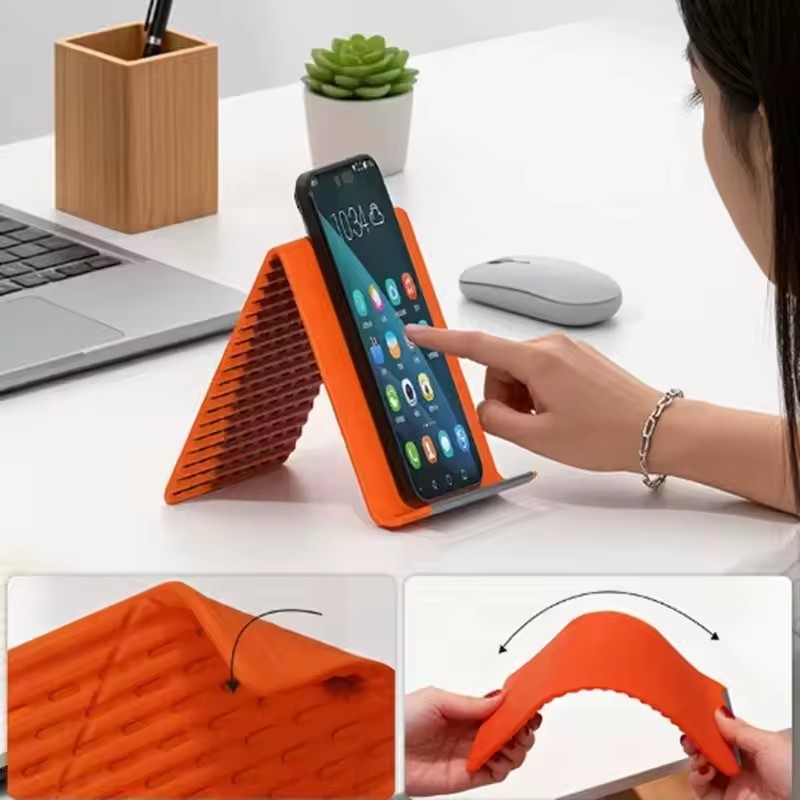 Lazy Portable Phone Stand Sili - Desk Accessories 评论和价格