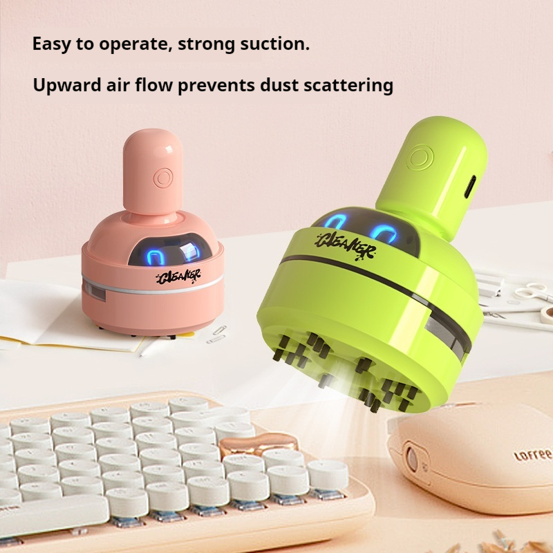 Desktop Cleaner Vacuum Cleaner - Mini Desktop Vacuum Cleaner For Eraser Dust 评论和价格
